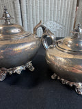 3-Piece 900 Sterling Silver Tea Set