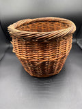 (A) Thick Wicker Plant Basket