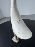 Primitive Vintage Wooden Standing Goose