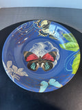At Home Butterflies Melamine Serving Bowl