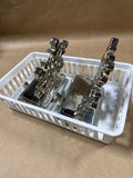 Pair Of Snowflake Stocking Holders