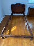 Antique Twin Bed, with Side Rails