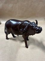 Water Buffalo Ironwood Figurine