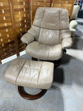 Ekornes Stressless Chair with Ottoman (A)