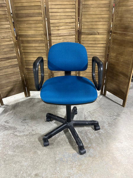 Blue Office Chair, AS IS