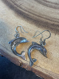 Dolphin Sterling Silver Earrings