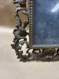 Ornate Beatrice Cast Metal Antique Frame