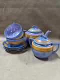 9 Piece Lusterware Tea Set