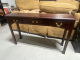 Unbranded Three Drawer Narrow Console Table