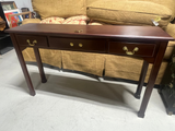 Unbranded Three Drawer Narrow Console Table