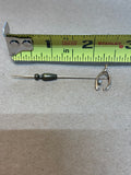 10K Wishbone Stick Pin (1.1g-without stopper)
