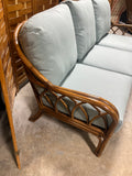 Braxton Culler Wicker Sofa with Cushions