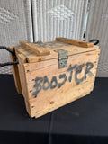 (B) Vintage Military Demolition Materials Wooden Crate