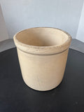 Cream Vintage Stoneware Crock
