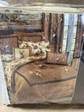Queen Size King Of Bucks Sheet Set - Appears Unused