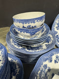75-Piece Johnson Bros England Asiatic Pheasant Earthenware China Set
