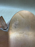 Copper Heart Scoop With Handle - Signed