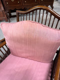 Lexington Rattan Wicker Chair & Ottoman with Cushions