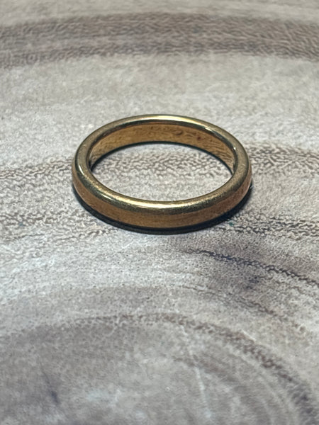18K Gold Band - SIZE 5