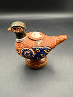Terra Cotta Style Pheasant Candle Holder