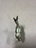 Mini Brass Donkey Figurine