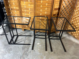 Ikea Vittsjo Set of 3 Lightweight Glass Top Side Tables
