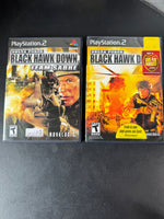 (M) Pair of Delta Force Black Hawk Down PlayStation 2 Games
