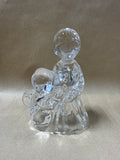 Clear Glass Angel Figurine