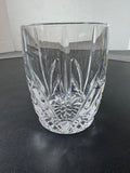 (J) Waterford Marquis Brookdale Double Old Fashioned Glass (2 AVAILABLE—PRICED INDIVIDUALLY AT $25 EACH)
