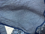 Blue & White Floral Patchwork Hand Made Table Runner