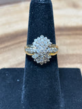 14K & Diamond Ring - SIZE 6
