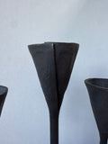 Pottery Barn Petaluma Brutalist Hammered Iron Candelabra (2 AVAILABLE—PRICED INDIVIDUALLY AT $25 EACH)