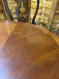 Dining Set: Double Pedestal Table, (2) Leaves, (6) Chairs, Unbranded***HEAVY ITEM***READ DETAILS ON PICK UP POLICY***
