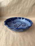 Blue Tone Studio Pottery Pie Dish