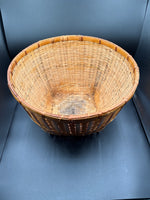 (D) Large Woven Plant Basket