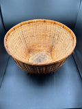 (D) Large Woven Plant Basket