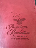 American Revolution Red College Rule Lined Journal