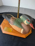 The Heritage Collection Limited Edition Vintage Wood Duck Decoy Lamp (WORKS)