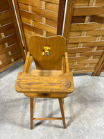 Vintage Doll Highchair with Optional Casters