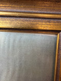 Mona Lisa Fabric Print in Gilded Frame