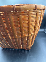 (D) Large Woven Plant Basket