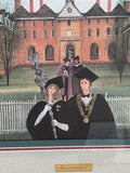 W & M Commencement Print by P. Buckley Moss; Signed & Numbered