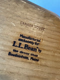 Artist Signed L.L. Bean Vintage Wooden Canadian Goose Decoy
