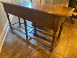 Pennsylvania House Oak Console with 2 Drawers