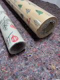H-Two Unopened Rolls of Christmas Wrapping Paper