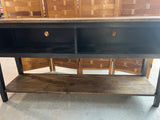 Two Tone Entertainment Console