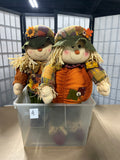 Scarecrow/Fall Decor Lot A, Set of 4 Porch Greeters, 26"H.