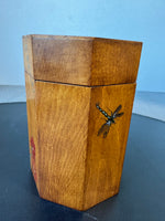 Betsy Krieg Salm Double Signed Hand Painted Octagonal Lidded Box