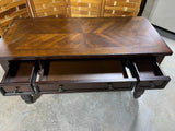 Well Universal Ltd. Desk B, with plugs/charging ports***HEAVY ITEM***READ DETAILS ON PICK UP POLICY***