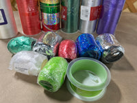 L- Curling Ribbon Lot, 14 rolls